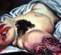 L‘Origine du monde (d‘après Courbet) - pastel sur papier - 32 x 26 cm - 2013