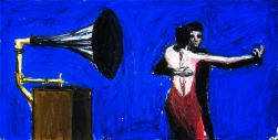sans titre - pastel sur papier - 35 x 18 cm - 2009