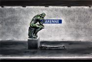 Arène - pastel sur papier - 100 x 70 cm - 2011