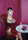 Portrait (d‘après Otto Dix) - pastel sur papier - 30 x 42 cm - 2013